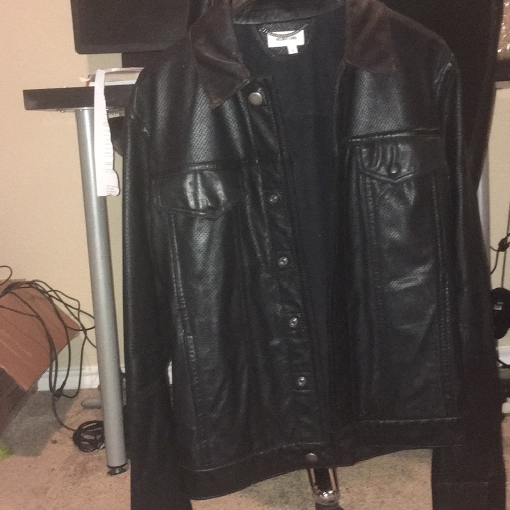Helmet Lang Leather jacket